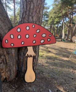 Dekoratiivne punane kärbseseen